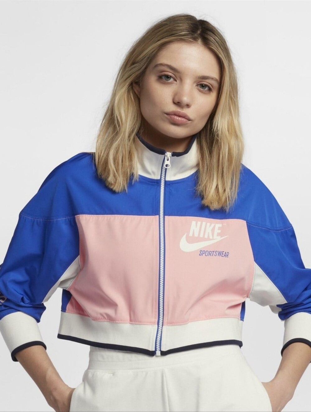 Nike Sportswear Women's Cropped Track Jacket (Sz. Small)